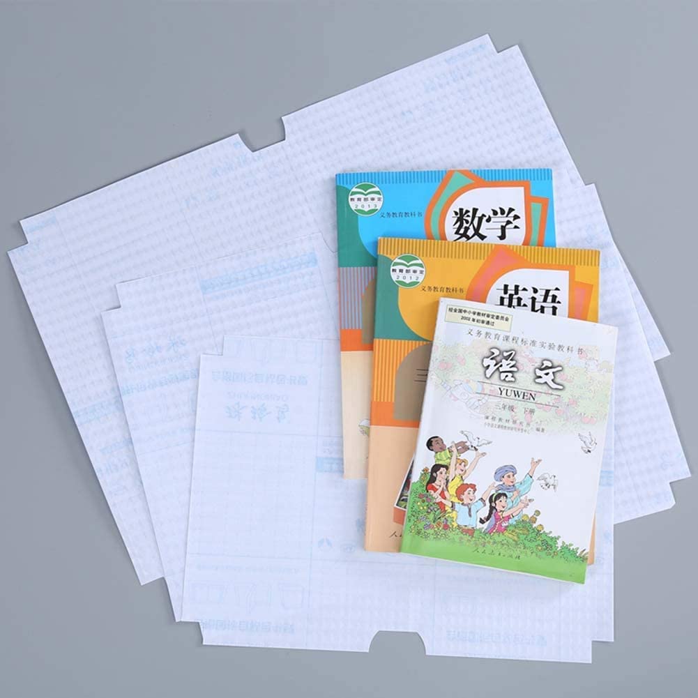 Waterproof Plastic Book Cover - 30 Piece