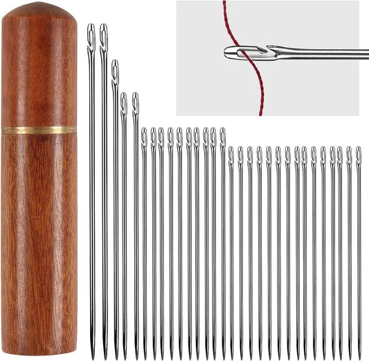 S. S. 30Pcs Self-Threading Quilting Needle Set