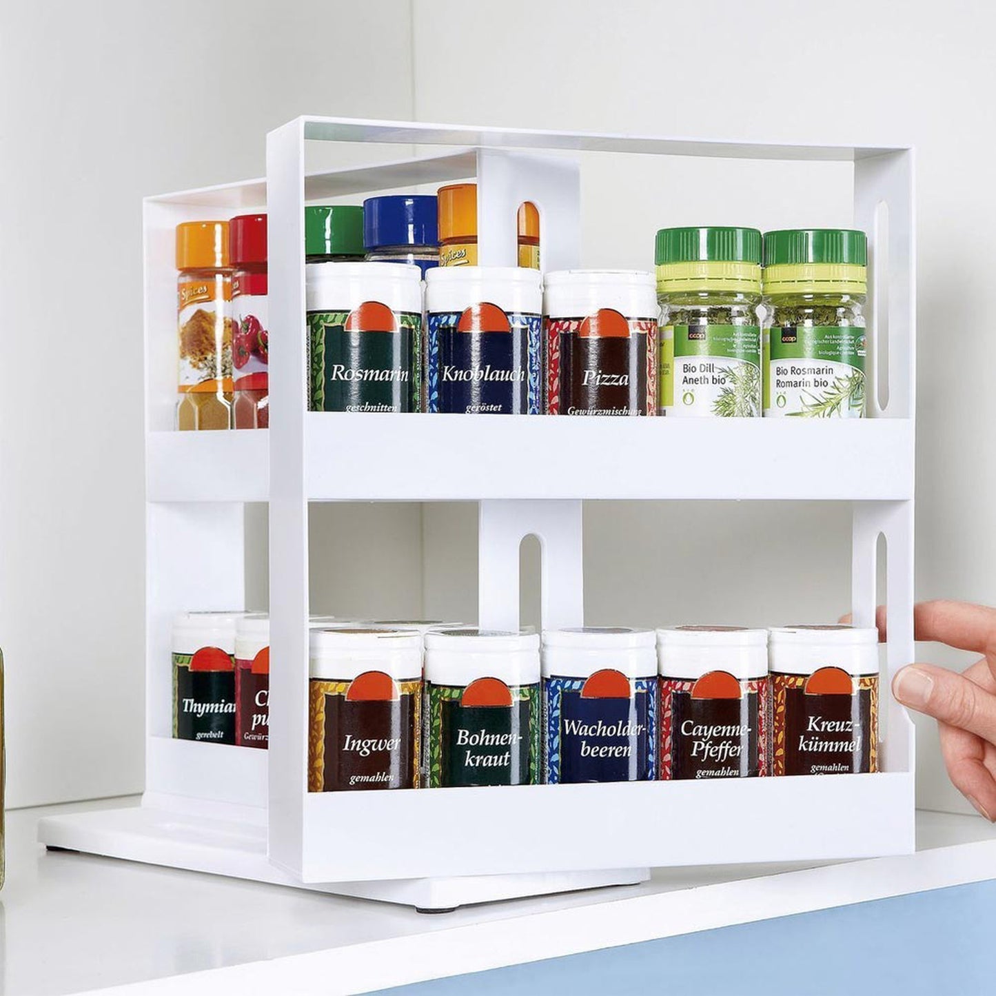 Rotating Storage Rack