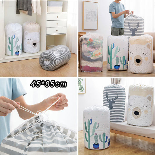 Round Quilt/Clothes Storage Bag