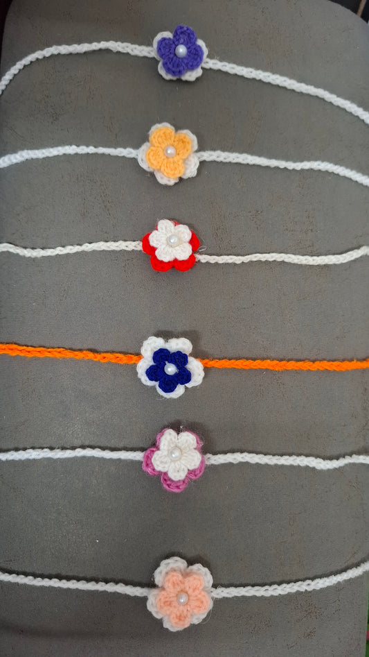 Handmade Woolen Rakhi (1pc)