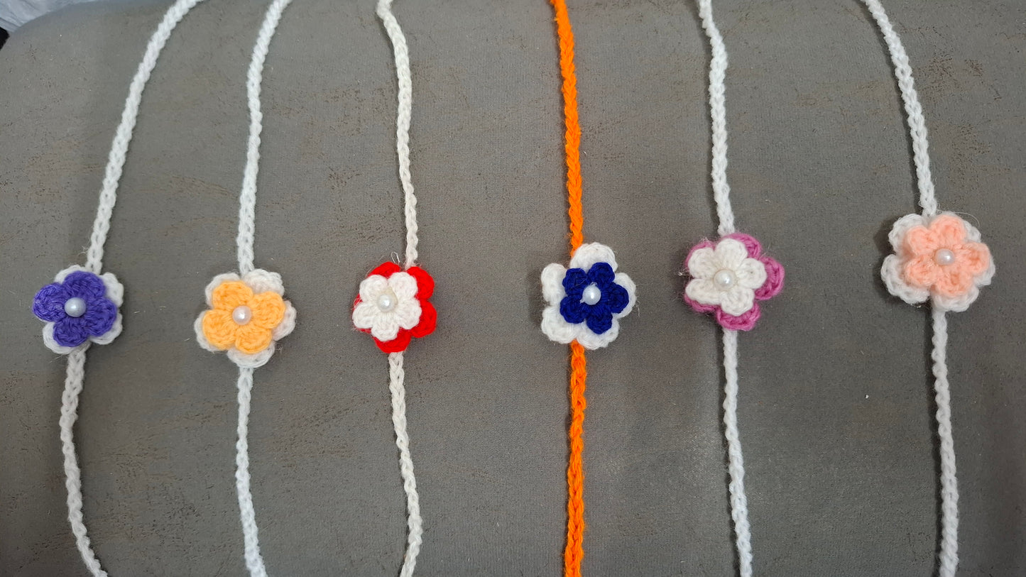 Handmade Woolen Rakhi (1pc)