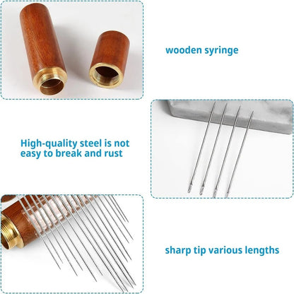 S. S. 30Pcs Self-Threading Quilting Needle Set