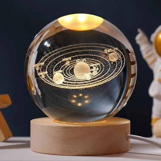 3D Crystal Night Lamp