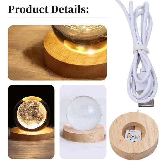 3D Crystal Night Lamp