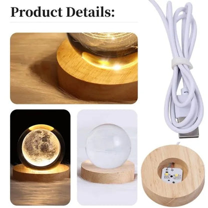 3D Crystal Night Lamp