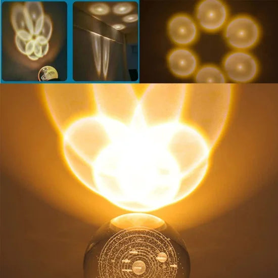 3D Crystal Night Lamp