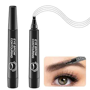 4 Tip Eyebrow Pen (Black)