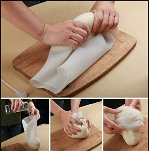 Silicone kneading dough bag