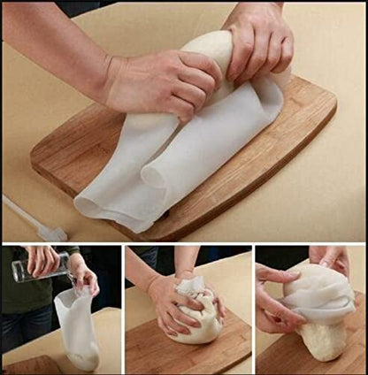 Silicone kneading dough bag