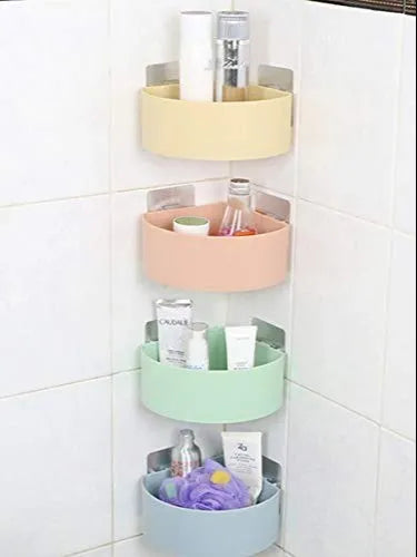 Triangle Wall Mount Storage Basket Combo Pack