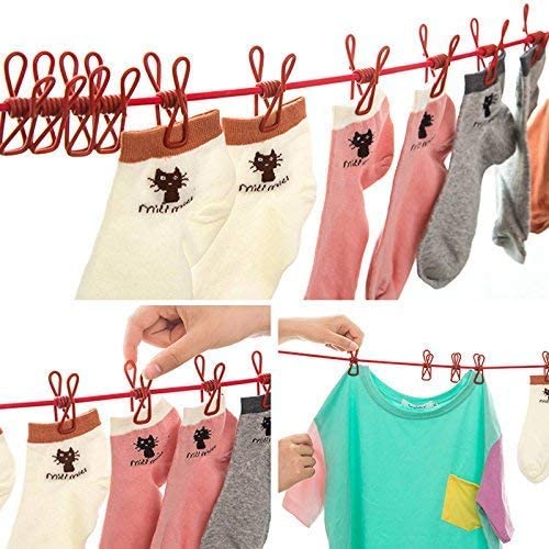 Clothes Drying Rope With Clip