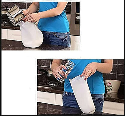 Silicone kneading dough bag