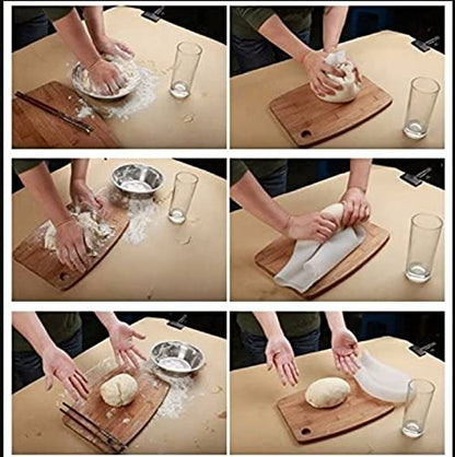 Silicone kneading dough bag