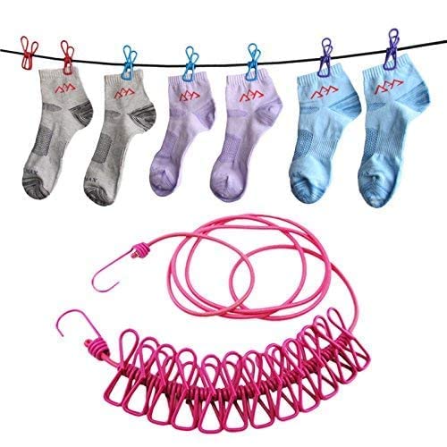Clothes Drying Rope With Clip
