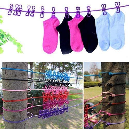 Clothes Drying Rope With Clip