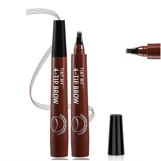 4 Tip Eyebrow Pen (Brown)