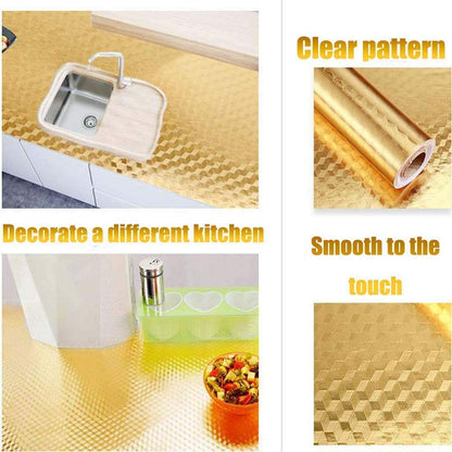 Golden Foil Sticker