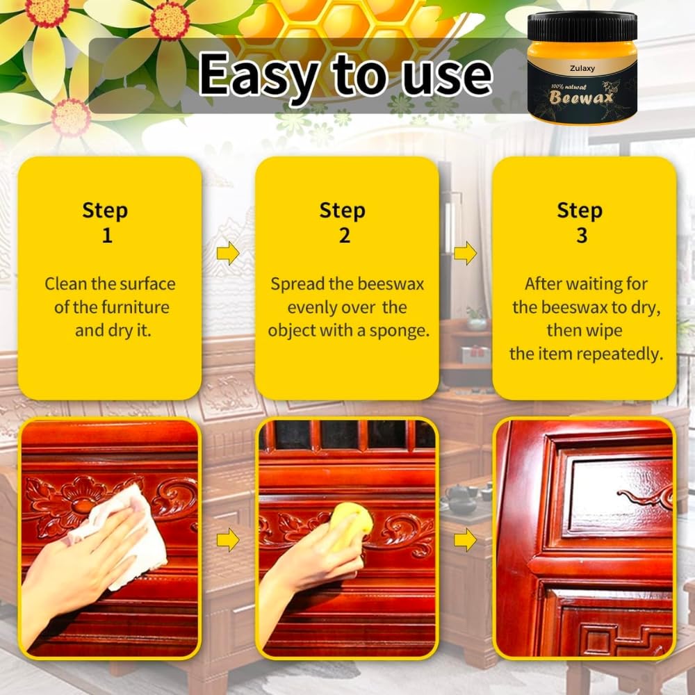 Bee wax Wood Shine Polish