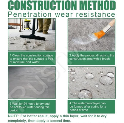 Transparent Waterproof Glue with Brush