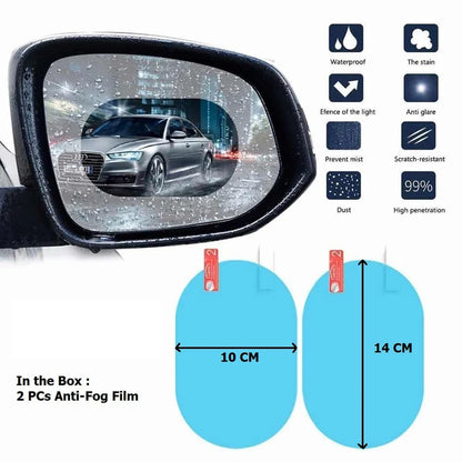 Anti Fogg Car Window Mirror Sticker