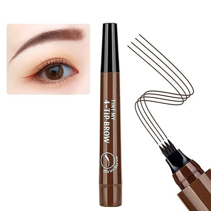 4 Tip Eyebrow Pen (Brown)