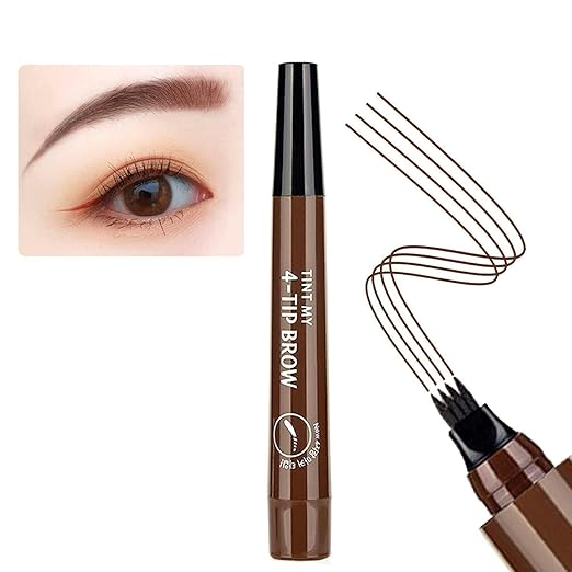 4 Tip Eyebrow Pen (Brown)