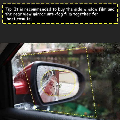 Anti Fogg Car Window Mirror Sticker