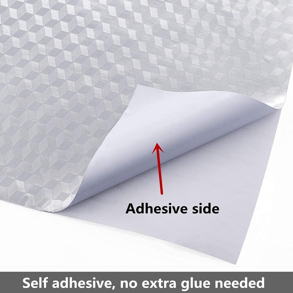 SILVER FOIL STICKER