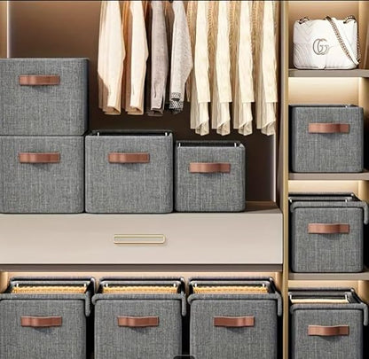 Folding Storage Box With Lid 26 L