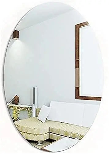 Flexible Oval Mirror Sticker
