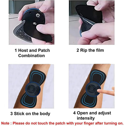 Butterfly Mini Massager for Pain Relief
