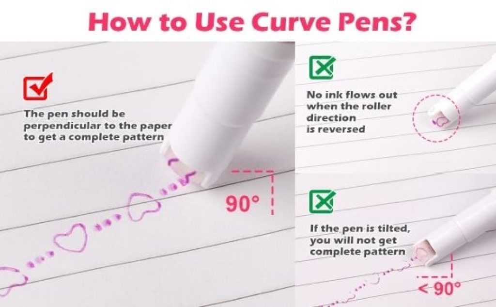 6 Pcs Line Maker Pen