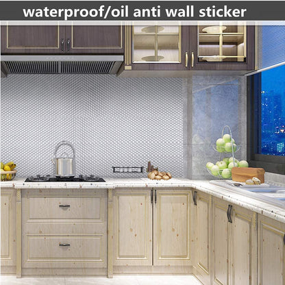 SILVER FOIL STICKER