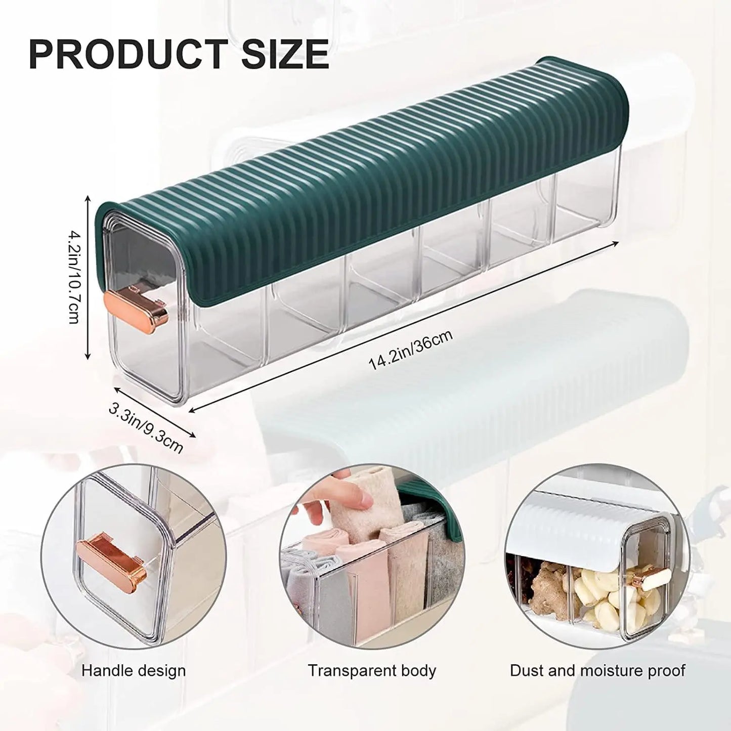 Wall Mount Drawer Organizer