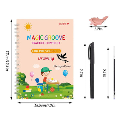 Sank Magic Book (4pc+10refills)