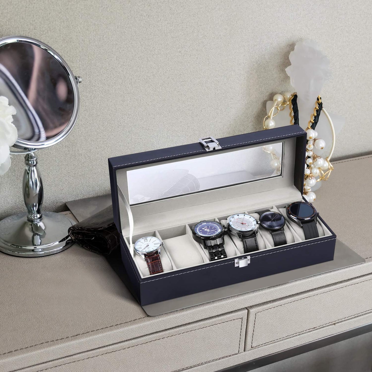 6 Slot Watch Box