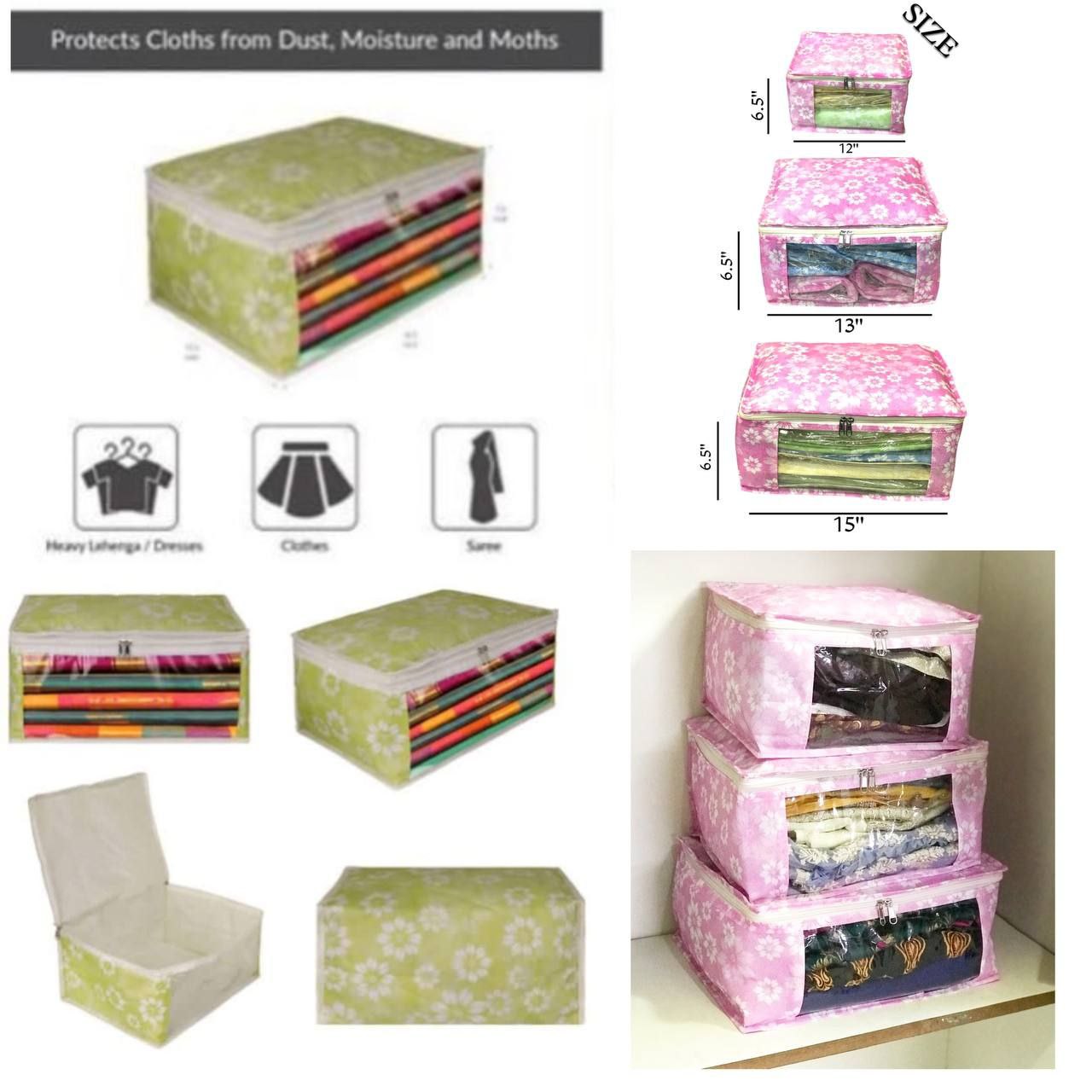 Clothes Organizer (3 pc Set)
