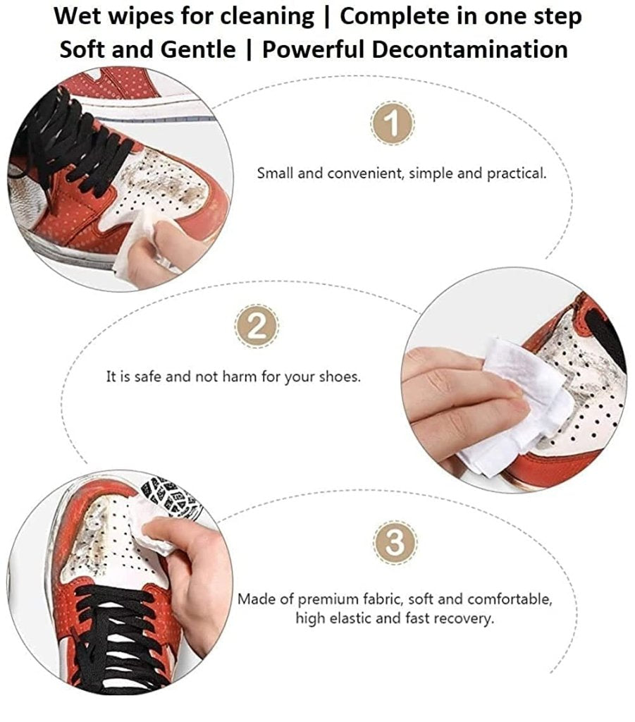 Shoe Cleaning Wipes (80pcs)