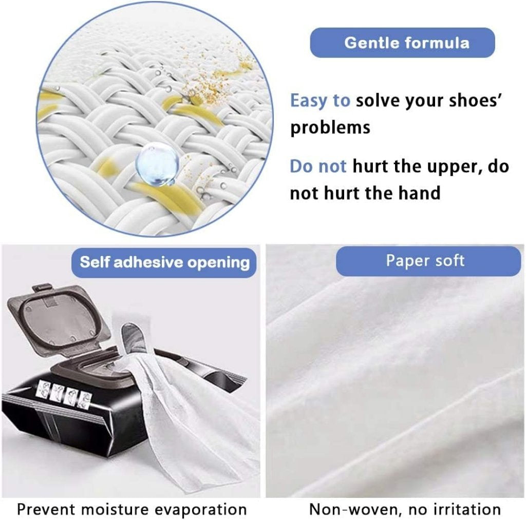 Shoe Cleaning Wipes (80pcs)