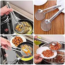 SS Frying Spoon With Clip