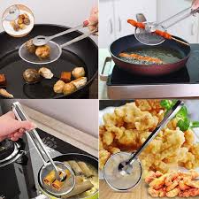 SS Frying Spoon With Clip