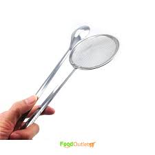 SS Frying Spoon With Clip