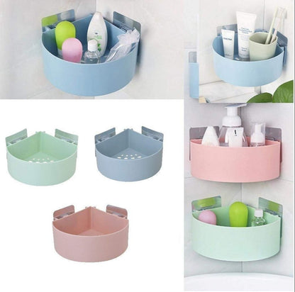 Triangle Wall Mount Storage Basket Combo Pack